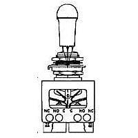 Honeywell 64AT300-3D 토글 스위치 Sw 토글 N.O./N.C. 4P 7A 250VAC 28VDC