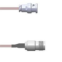 Amphenol Custom Cable Q-0I04B0001060i RF Cable Assemblies BNC-SP/TNC-SJ G178 60I