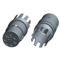 AMP Connectors - TE Connectivity 1-293616-2 照明コネクタ NECTOR M ピン HSG フリーハンギング 5P コード B