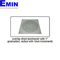 Overlay Chart Ø300mm Insize ISP-A3000-CHART