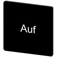 Tấm Nhãn, Auf NHÃN CHỮ, ĐEN 27 X 27MM, AUF SIEMENS 3SU19000AE160AD0