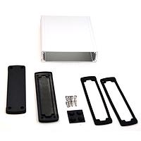 Bud Industries EXN-23361-SV PCB Enclosure Extruded Aluminum Enclosure Silver (1.6 X 5.8 X 6.7 In)