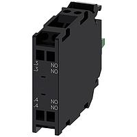 SIEMENS 3SU14001AA103NA0 2 NO CONTACT MODULE 2NO