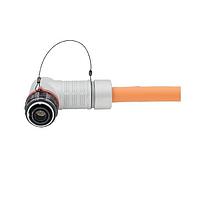 Amphenol PCD Shenzhen HVBI902R6AFCBBKFG16L0000 Automotive Connectors R6 RA Plg B code Blk w/Interlock 16mm cbl