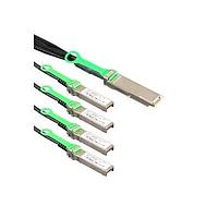 Cáp Ethernet / Cáp Mạng QSFP28-4 SFP28 30 AWG 3M Amphenol Cables on Demand SF-NDAQGF100G-003M