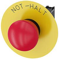 Nút Nhấn Xoay Dừng Khẩn Cấp MUSHRMPB, 22MM, Tròn, Nhựa, Đỏ, 40MM SIEMENS 3SU11001LB201PH0