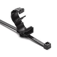 HellermannTyton 156-01289 LOC Locking Clamp to MOC Clip LOC Locking Clamp, 5 9 mm, Unassembled to T50R Tie, PA66HIRHSUV, Black, 1000/ctn