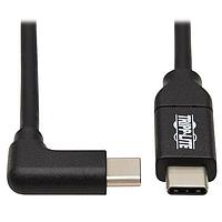 Cáp USB và Nguồn 2M USB-C Đực/Đực 5A Góc Phải Tripp Lite U040-02M-C-5ARA
