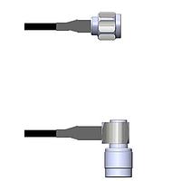 Amphenol Custom Cable Q-2O04V000D008i RF 케이블 어셈블리 N-SP/TNC-RP LMR19 8I