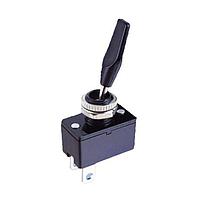 Shin Chin R13-95D-01(VDC) トグルスイッチ 15A/12VDC ショートレバー 3P SPDT/ON-OFF-ON/0.25インチ角