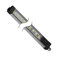 Thanh đèn LED WLS28-2 Dải đèn làm việc; Có công tắc; Chiều dài: 1130 mm; Điện áp: 12-30 V dc; Cấp bảo vệ môi trường: IP50; Màu sắc: Trắng; Đầu nối nhanh tích hợp 4 chân M12 Banner Engineering WLS28-2XW1130XPBQ