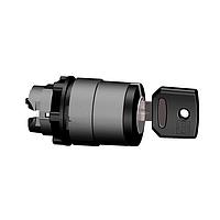 SCHNEIDER ZB5AG514 キーロックスイッチ 3ポジション キーセレクター L&R 4520Eキー付き
