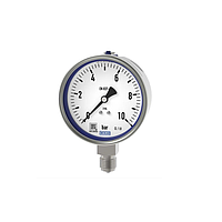 WIKA 232.50.100 (10 Bar(Psi),dial 100,chân đứng) Pressure Gauges
