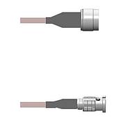 Amphenol Custom Cable Q-2I00V0005120i RF Cable Assemblies N-SP/HDBNC-SP G316 120I