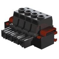 Đầu nối & Vỏ dây BUZ 10.16HP/08/180F AG BK BX Weidmuller 1924680000