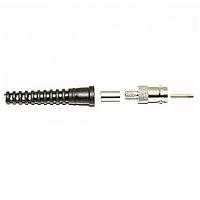 Mueller BU-P3792 RF Connectors / Coaxial Connectors IN LINE FEMALE BNC CABLE CONNECTOR W/STRAIN RELIEF