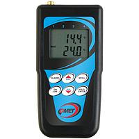 Comet C0111 ເຄື່ອງວັດແທກອຸນຫະພູມຊ່ອງດຽວ (battery 9 V or 12 V adaptor with NiMH 9 V battery)