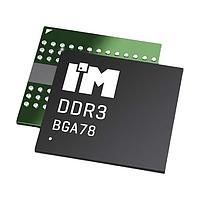SDRAM - DDR3 DDR3 8Gb, 1.35V/1.5V, 1Gx8 (2CS), 933MHz (1866Mbps), 0C đến +95C, FBGA-78 Intelligent Memory IM8G08D3FFDG-125