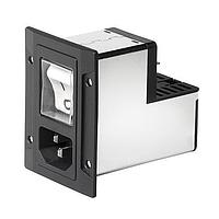 Schurter 3-118-974 インレット DG12 コネクタ フィルター C14 10A STD