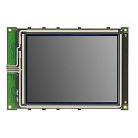 Amulet Technologies MK-AOB3202405T トランスフレクティブ5.7インチ完全統合型Amulet OnBoard QVGAトランスフレクティブモノクロモジュール（FSTNポジティブ、トランスフレクティブ）。AmuletのグラフィカルOSチップがディスプレイの背面に直接搭載されており、タッチパネル、LEDバックライトを含みます。ソフトウェアは含まれていません。