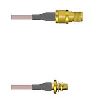 Amphenol Custom Cable Q-2T02U0001120i RF Cable Assemblies SMA-SJ/SMA-SJB G178 120I