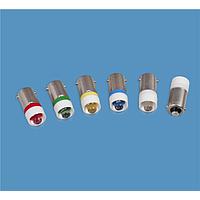 VCC VC1860235W3 ベース付きLED T3 1/4 バヨネット LED ホワイト 24V AC/DC