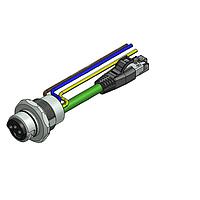 Cáp Ethernet / Cáp Mạng ENP-17-1-FSPST2PEDBU4-V4-45S-RS8.33-0,5/0,5/G6/150/034 Amphenol CONEC 57-02792