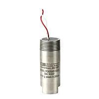 Amphenol Wilcoxon PC420AR-20-EX Vibration Sensors Top exit, 85 C, 4-20 mA ( 5% @ full scale) proportional Acceleration, RMS, 20 g (196 m/sec2), blunt cut cable, 4 meter PVC coated leads standard, add 25.00, up to 75 meters.