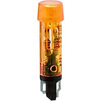 Đèn báo tín hiệu gắn bảng LED Đèn LED 5mm Ống kính màu vàng Màu vàng RAFI 1.69.508.847/1400