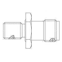 Amphenol SV Microwave SF1122-6023 RF MILスペックコネクタ ZMA JK（90度）タイプからSMAプラグアダプタ