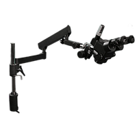 Meiji Techno EMZ-8TRH/BLACK + MA522 + FS/BLACK + FA-3 Stereo Microscopes (7X – 45X)