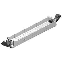 HARTING 09060029901 DIN 41612 Connectors DIN F Shroud Press-In Fixing, w/ locking levers, for pcb 3.2-4.0mm