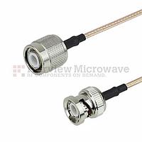 Fairview FMC0308315LF TNC Male - BNC Male  Cable RG-316 Coax and RoHS Compliant