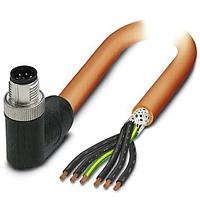 PHOENIX CONTACT 1414942 Sensor Cables / Actuator Cables 6POS Power Cable Orange 5m