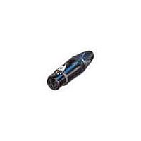 NEUTRIK NC6FXX-B Cable Connectors 6P FEM BLACK HOUSE GOLD CONTACTS
