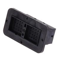 Ổ cắm 40 vị trí, Đế cắm, Chân tiếp xúc, Kích thước 16, Lõi ren cho ốc vít khóa, Khóa B, Có vành, Phớt sau đường kính giảm Amphenol SINE Systems ARC12-40PBR