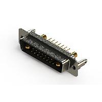 EDAC 627-17W2624-4N5 Mixed Contact D-Sub Connectors Vertical Combo Dsub