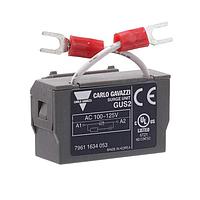 Phụ kiện bảo vệ chống sét Varistor + Bộ hấp thụ xung RC cho khởi động từ CC9 đến CC150 với cuộn dây 100-125VAC. Carlo Gavazzi GUS2