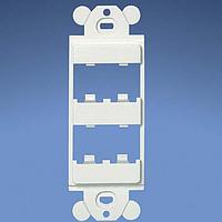Panduit CFG4BL GFCI Module Frame GFCI Frame 4 Port Black