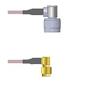 Amphenol Custom Cable Q-2C0340005036i RFケーブルアセンブリ N-RP/SMA-RP G316 36I