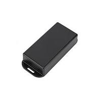 Vỏ hộp có mặt bích 50x100x24mm PC kèm gioăng màu đen Hammond Manufacturing 1551WYFLBK