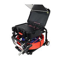 Qyteco QY6688D 双卷轴紧凑型下水道摄像机 (13.3" 21/12.8mm Camera, 1920*1080, 30M 4.8mm/50M 5.3/6.8mm Cable)