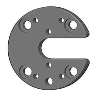 Tấm Chuyển Đổi Mặt Robot Tấm Mặt Robot HỆ MÉT Swivellink SLM-102-ISO 50