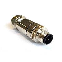 Cáp Cảm Biến / Cáp Bộ Chuyển Động M12 Mạ Đồng Niken Thân Dẻo Kiểu Thẳng Bulgin PXMBNI12FIM12ASCPG7