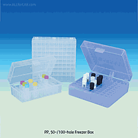 Hộp đông lạnh, PP, 50 lỗ×Φ13mm, Tự nhiên SciLab SL.Rac3041