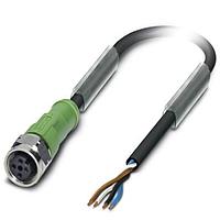 PHOENIX CONTACT 1515183 Sensor Cables / Actuator Cables SAC-4P-10-PUR/M12FS VA