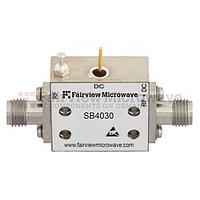 Fairview SB4030 2.92mm 바이어스 티 500 MHz ~ 40 GHz 정격 1000 mA 및 50 V DC