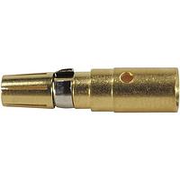 Đầu nối DIN 41612 cái, tiếp điểm ép 40Amp (DIN 41626), thẳng, mạ vàng 50uin HARTING 09030008215