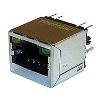 Amphenol Commercial Products RJE451881461 Modular RJE451881461-8P8CVTCAT6shldWithLEDs