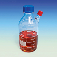 Bình thủy tinh có vòi DURAN SciLab SL.Bot2030 (500ml; GL18 Side-Arm; GL 45 ScrewScap)